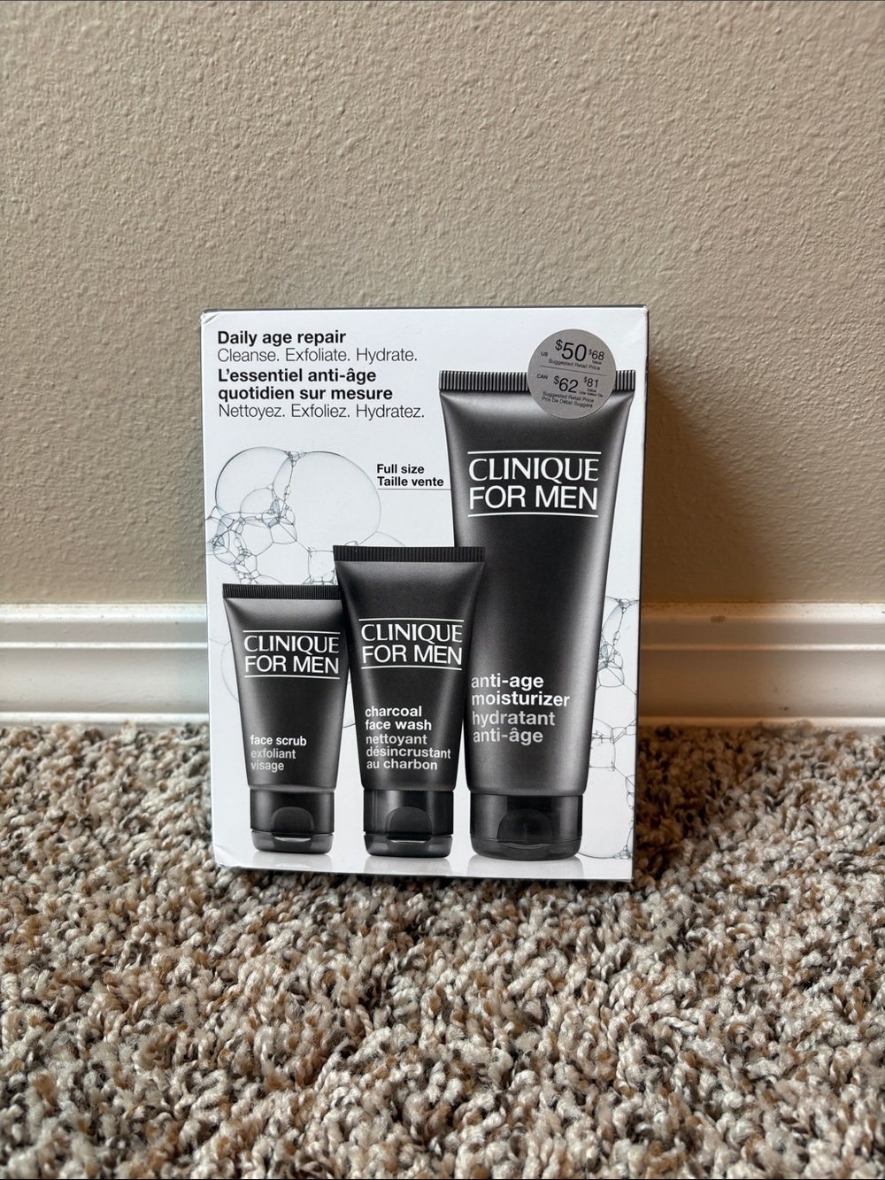 ✨NIB~Clinique Men’s Skincare Set✨